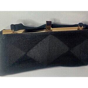 Vintage 1940’s Genuine Corde Rayon Evening Bag Made in U.S.A.